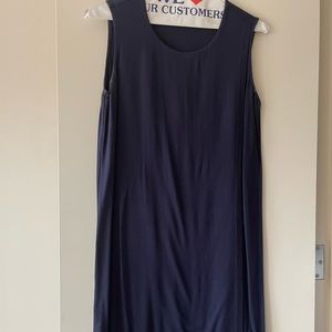 Eileen Fisher blue cotton dress
